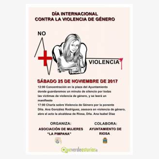 Da Internacional Contra la Violencia de Gnero en Riosa