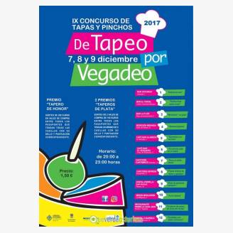 Concurso de Tapas y Pinchos - De Tapeo por Vegadeo 2017