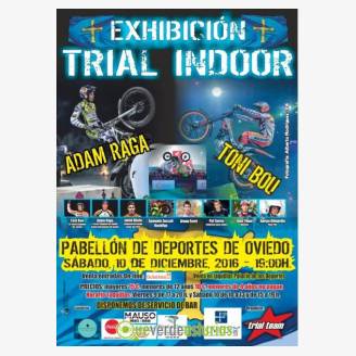 Exhibicin de Trial Indoor en Oviedo