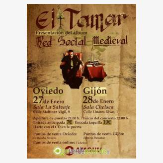 El Tamar en concierto en Oviedo - Presentacin Red Social Medieval