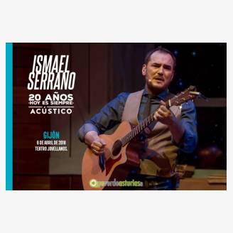 Ismael Serrano en concierto en Gijn - Gira "20 Aos. Hoy es Siempre"