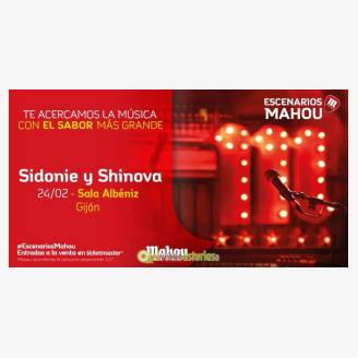 Sidone y Shinova en concierto en Gijn