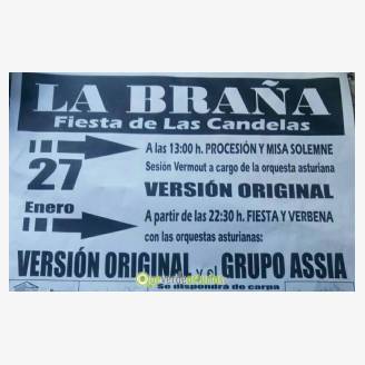 Fiesta de Las Candelas 2018 en La Braa