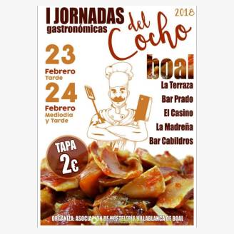 I Jornadas Gastronmicas del Cocho en Boal