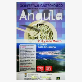 XXXII Festival Gastronmico de la Angula Soto del Barco 2018