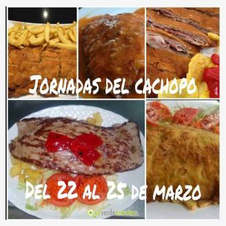 Jornadas Gastronmicas del Cachopo en el Restaurante Arbichera