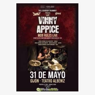 Vinny Appice en concierto en Gijn