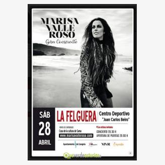 Marisa Valle Roso en concierto en La Felguera - Gira Consciente