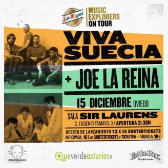 Viva Suecia + Joe La Reina en Oviedo