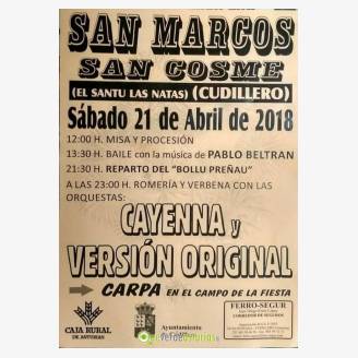 Fiesta de San Marcos y San Cosme - Cudillero 2018