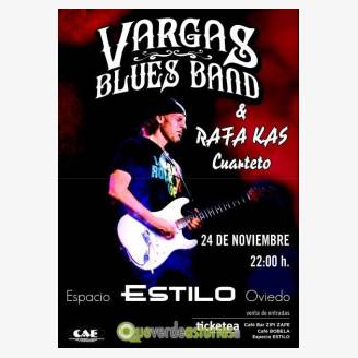 Vargas Blues Band en concierto en Oviedo