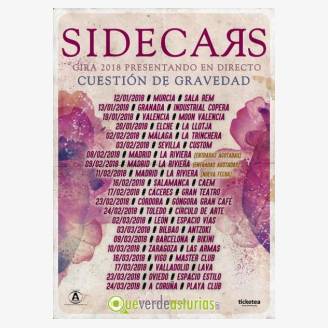 Sidecars en concierto en Oviedo