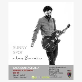Presentacin en directo del disco Sunny Spot - Juan Barreiro