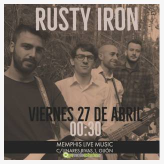 Rusty Iron en concierto en Memphis Live Music