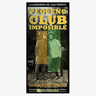 Pequeo Club Imposible en concierto en La Marquesina del Alba
