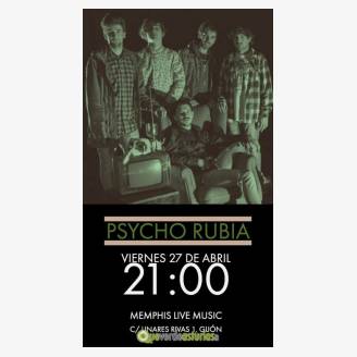 Psycho Rubia en concierto en Memphis