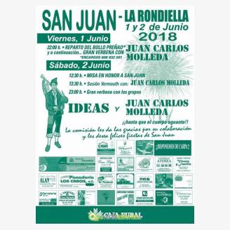 Fiestas de San Juan 2018 en La Rondiella
