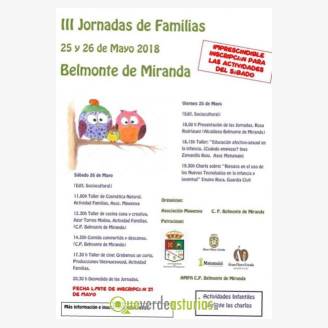 III Jornadas de Familias Belmonte de Miranda 2018