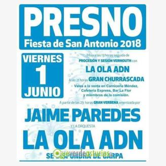 Fiesta de San Antonio Presno 2018