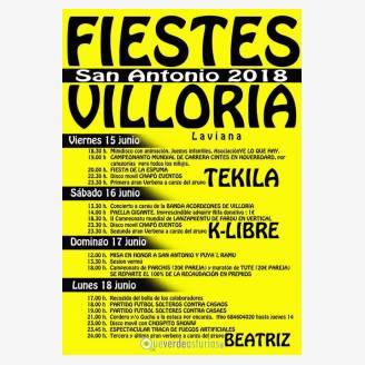 Fiestas de San Antonio 2018 en Villoria