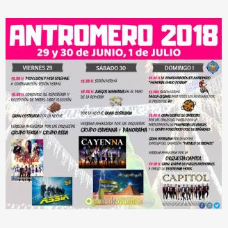 Fiestas de San Pedro 2018 en Antromero