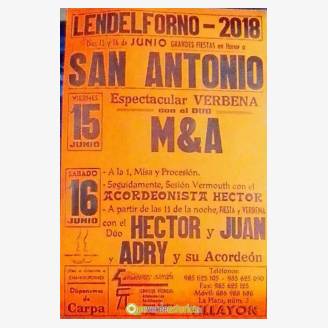 Fiestas de San Antonio Lendelforno 2018