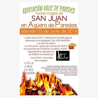 Fiesta de San Juan 2018 en Agera de Paredes