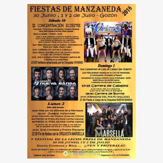 Fiestas de Manzaneda 2018
