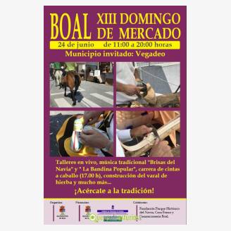 XIII Domingo de Mercado Boal 2018