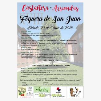 Fiesta de San Juan - Hoguera en Castaeras - Arriondas 2018