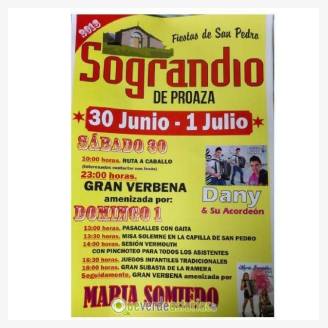 Fiestas de San Pedro Sograndio 2018