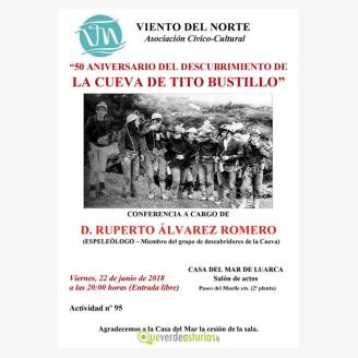 Conferencia "50 Aniversario del descubrimiento de la Cueva de Tito Bustillo"
