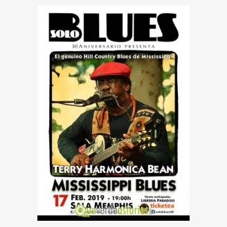 Terry Harmonica Bean - Mississippi Blues en Gijn