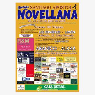 Fiestas de Santiago Novellana 2018