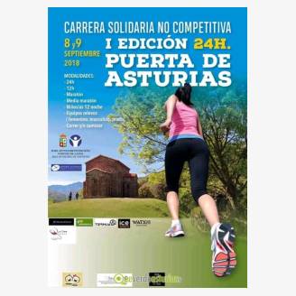 I Carrera Solidaria 24 Horas Puerta de Asturias 2018