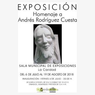 Exposicin homenaje a Andrs Rodrguez Cuesta