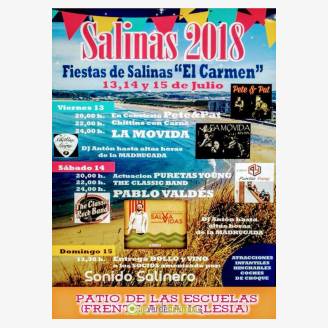 Fiestas del Carmen Salinas 2018