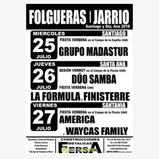 Fiestas de Santa Ana y Santiago Folgueras - Jarrio 2018