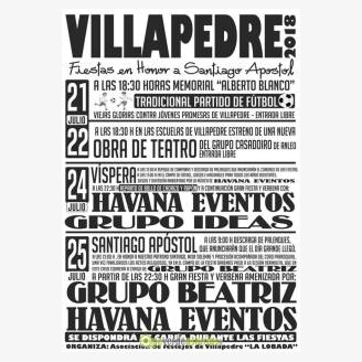 Fiestas de Santiago Apstol Villapedre 2018