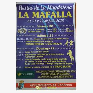 Fiestas de La Magdalena en La Mafalla 2018