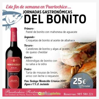 Jornadas Gastronmicas del Bonito en Restaurante Puerto Chico