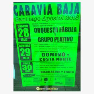Fiestas de Santiago Apstol Caravia Baja 2018