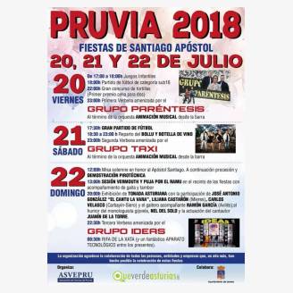Fiestas de Santiago Apstol Pruvia 2018