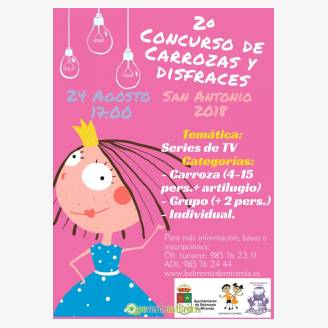 2 Concurso de Carrozas y Disfraces San Antonio 2018 en Belmonte de Miranda