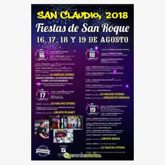 Fiestas de San Roque 2018 en San Claudio