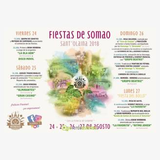 Fiestas de Sant' Olaina Somao 2018