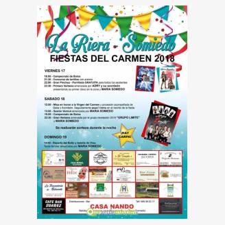 Fiestas del Carmen La Riera - Somiedo 2018