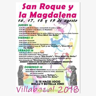 Fiestas de San Roque y La Magdalena en Villabazal - Turn 2018