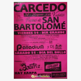 Fiestas de San Bartolom Carcedo 2018