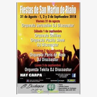 Fiestas de San Martn de Riao 2018